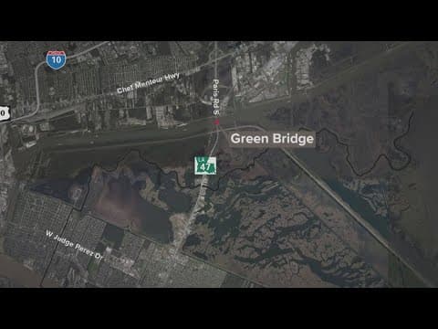 Green Bridge closure in New Orleans this weekend