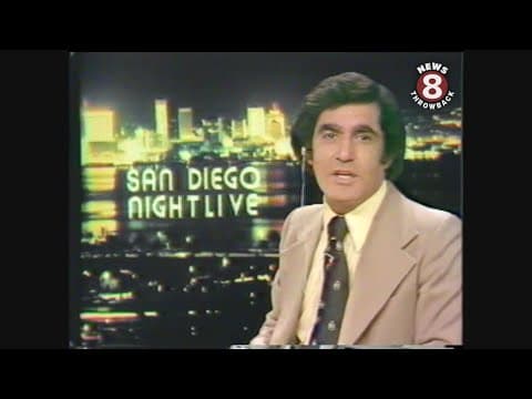 San Diego Night Live debut on TV 8 1977
