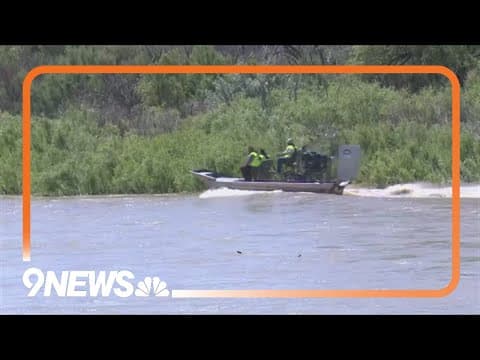 Crews conducting search and rescue on Arkansas River