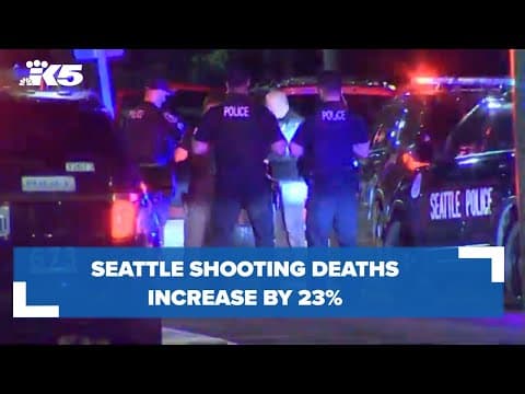 Seattle shooting deaths increase by 23%