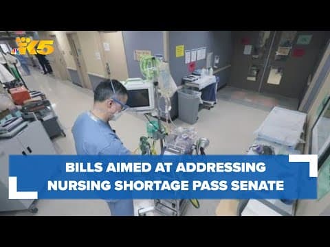 Two bills pass in state Senate aimed at addressing nursing shortage, working conditions