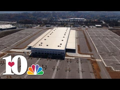 Here is some drone footage of Amazon's Knoxville site!