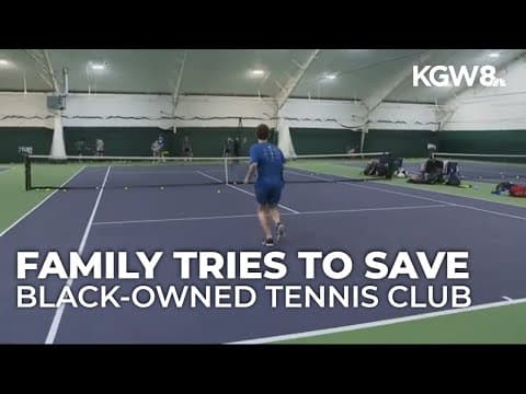 Future of Portland's only Black-owned tennis club in limbo amid family court battle