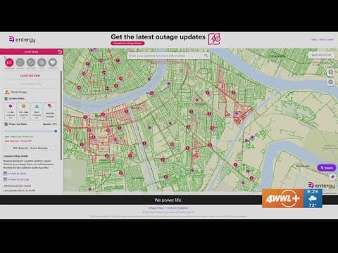 Over 25,000 without power in Louisiana