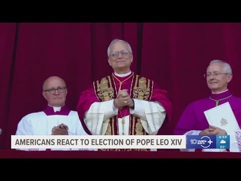Robert Prevost selected as first American pope in history of Catholic church