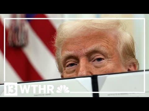 President Trump visits disaster zones in North Carolina and California