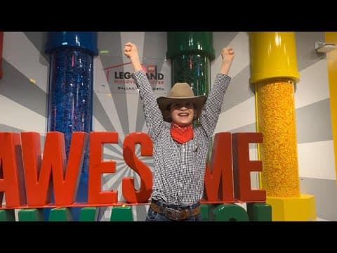 9-year-old William Hicks wins 2024 North American Mini Master Model Builder title, gets brick shower