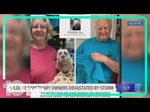 Couple beloved for turning home into animal sanctuary in need of rescue after hurricanes