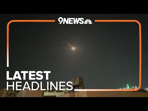 Latest headlines | Israel defends against drone attack by Iran