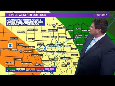 FORECAST: What North Texas is seeing on Thursday