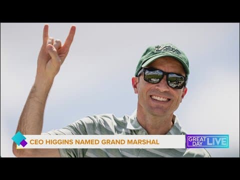 New CEO of USF athletics named grand marshal of homecoming parade