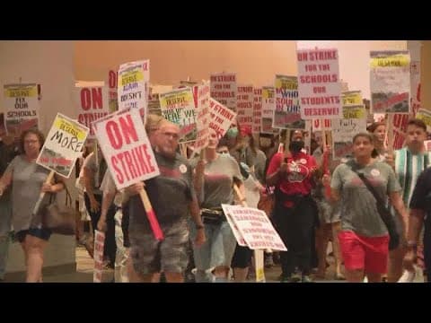 Columbus teachers vote to strike after rejecting school board's offer