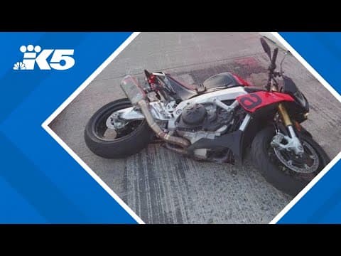 Motorcyclist hits pedestrian in West Seattle