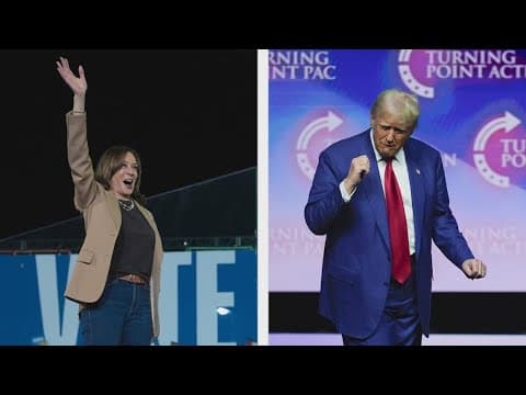 Kamala Harris, Donald Trump continue presidential campaign in final week before Election Day