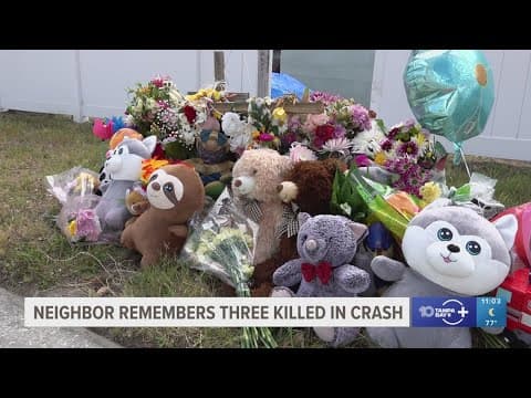 Neighbors rally in support of Largo crash survivor after 3 people killed