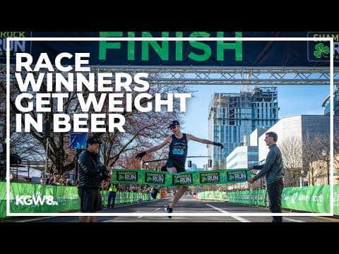 Shamrock Run 8K winners get their weight in beer