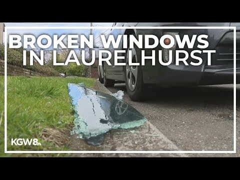 Car windows shattered in SE Portland amid rash of ‘smash and grab’ burglaries