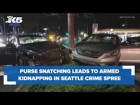 Crime spree in Seattle neighborhood