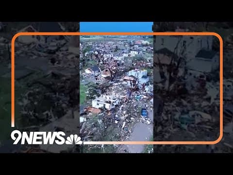 Iowa Town Of Greenfield Obliterated By Tornado