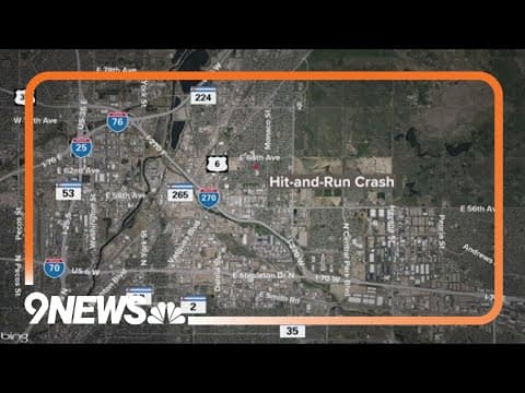 Pedestrian seriously injured in road rage hit-and-run in Commerce City