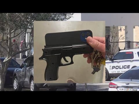 Student's gun-shaped phone case sends Tampa high school into brief lockout, police say