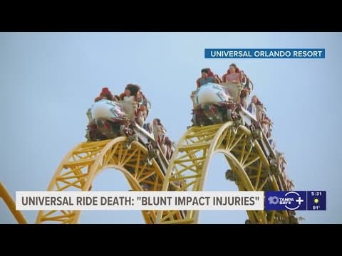 Cause of death released for man found unresponsive on roller coaster at Universal Epic Universe