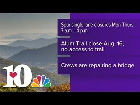 GSMNP: Upcoming road closures announced for Gatlinburg Spur and Alum Cave Trail