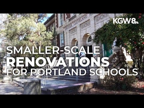 Portland Public Schools scale back renovations for 3 high schools, citing costs concerns
