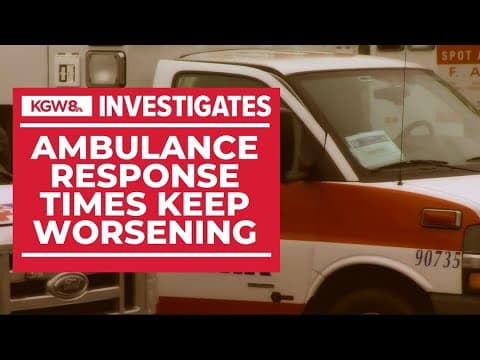 Ambulance response times in Multnomah County continued to miss the mark into 2023