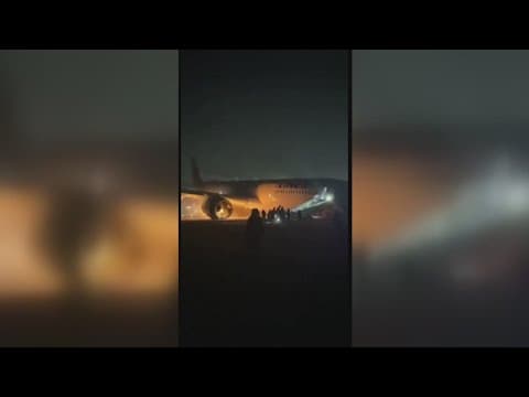 Deadly plane collision at Tokyo Airport