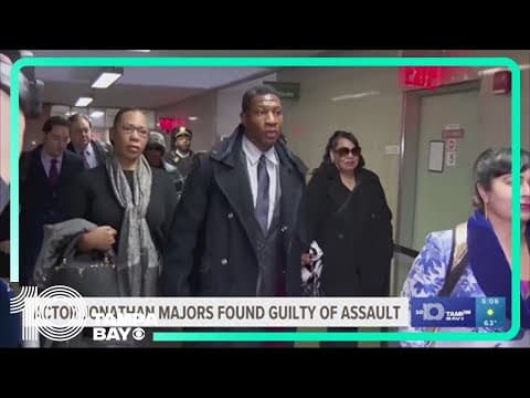 Marvel, Disney drop actor Jonathan Majors after he's convicted of assaulting his former girlfriend