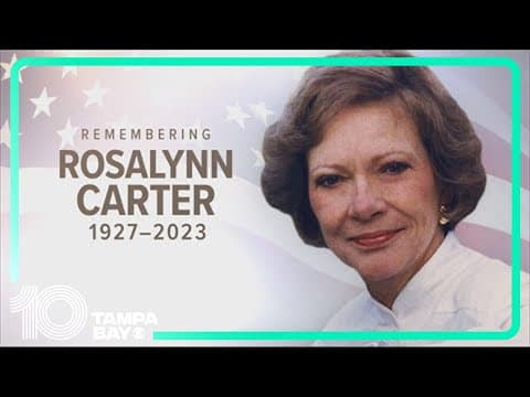 Rosalynn Carter honored at tribute service in Atlanta