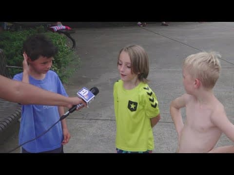 How kids are spending their day beating the heat