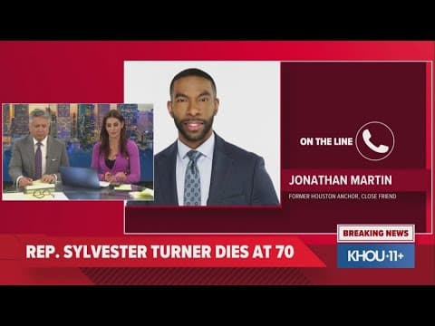 Close friend remembers former Houston Mayor Sylvester Turner