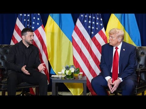 Trump set to host Zelenskyy for talks at the White House