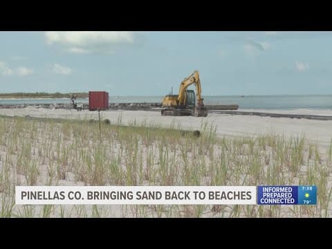 Pinellas County leaders vote for $125 million emergency beach renourishment project