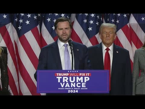 Ohio native JD Vance set to be country's next vice president
