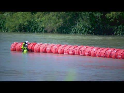 Federal ruling lifts injunction allowing buoys to remain in Rio Grande River at Texas-Mexico border