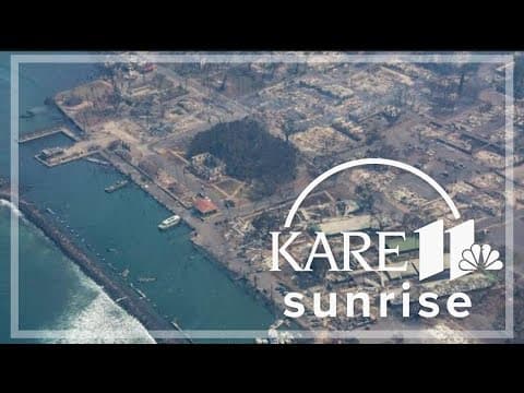 Maui wildfire death toll rises; Airlines try to get travelers home