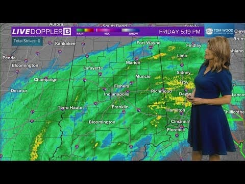 Live Doppler 13 Forecast | 5 p.m. update, Sept. 27, 2024