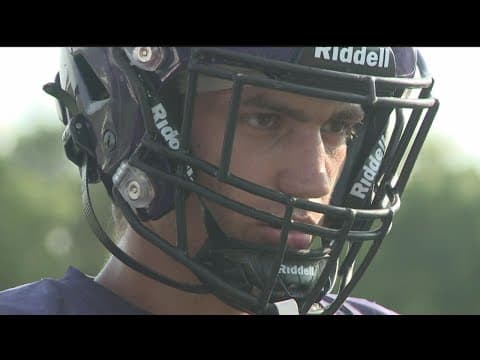 Soren Howard back with Chaska football after beating cancer