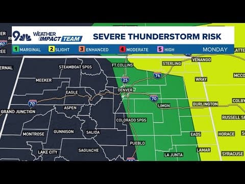 Extended weather | Warm and sunny Sunday with afternoon thunderstorms