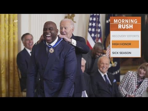 President Biden presents Medal of Freedom to dozens of people