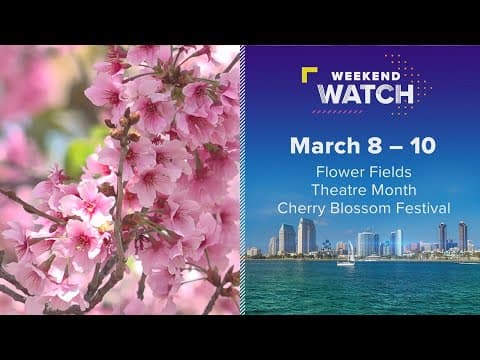 Weekend Watch March 8 - 10 | Things to do in San Diego