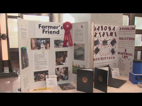 Young inventors show off creations at Ohio Statehouse