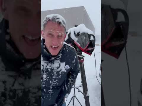 'The snow and joke are on me': Significant snowfall at Eisenhower-Johnson Tunnels