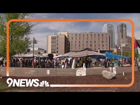 Auraria Campus protesters reject campus officials' offer to give $15,000 to Red Cross if encampments