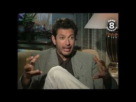 Jurassic Park stars chat with CBS 8 in 1993