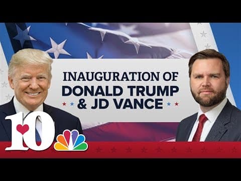 Watch Live || President Donald Trump, VP JD Vance to review military troops in the Capitol