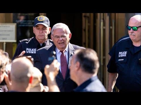 Democrat Sen. Bob Menendez convicted for accepting bribes paid in cash, gold and a luxury car